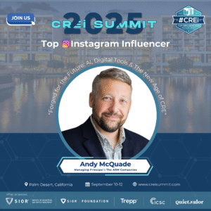Andy McQuade Instagram 2025 CREi List
